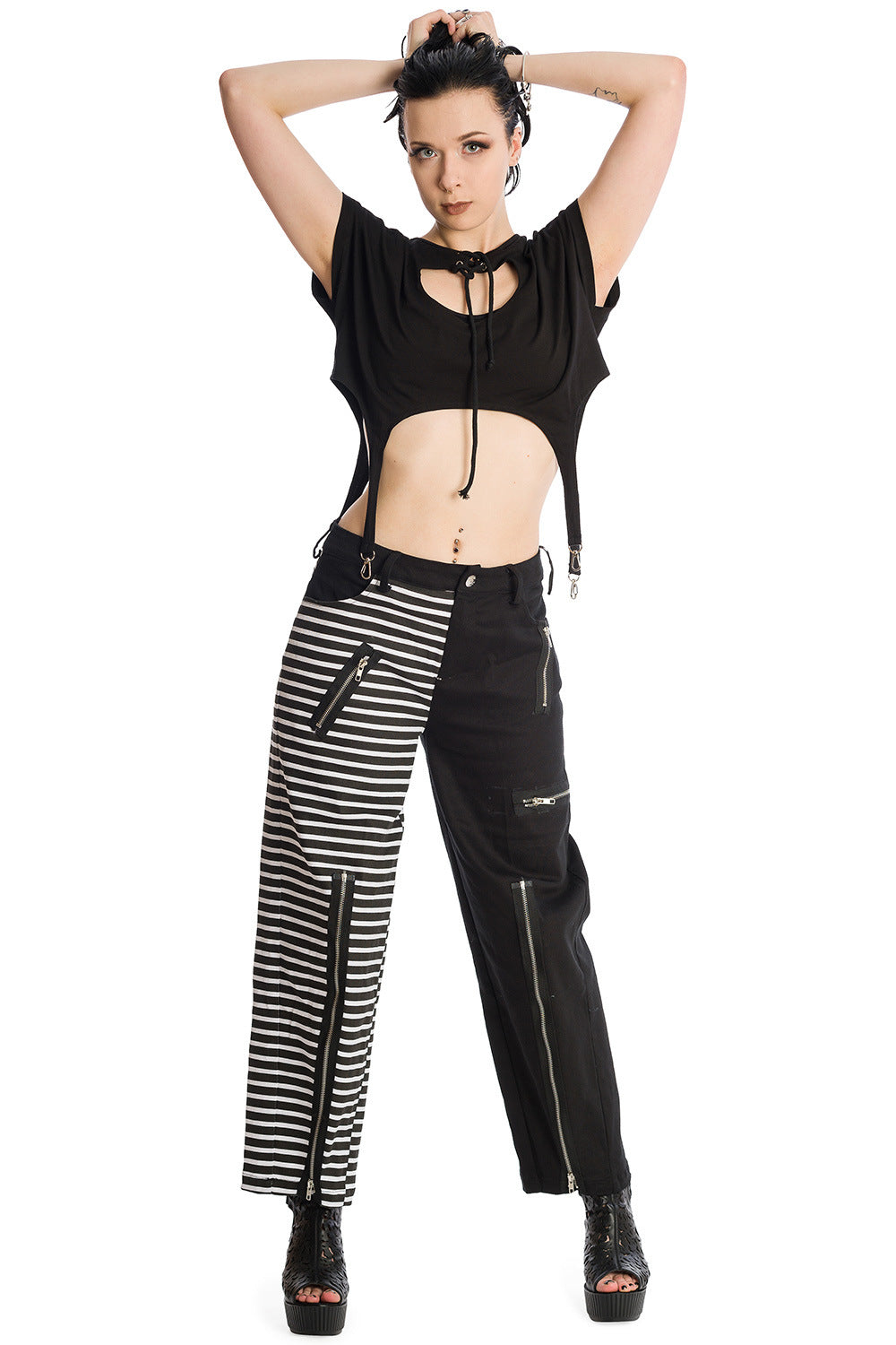 Banned Alternative Spooky Nightwalks Trousers