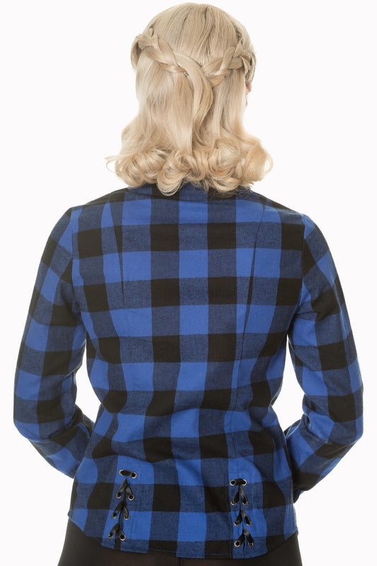 Banned Alternative BREAKING RULES CHECK SHIRT