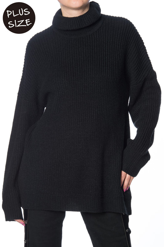 Banned Alternative GRUNGE GOTH KNITTED PULLOVER