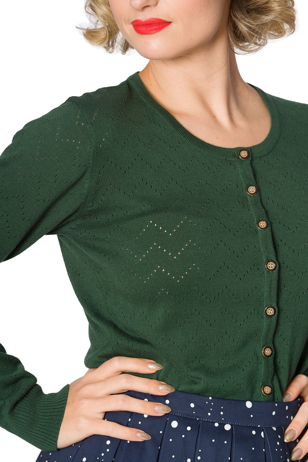 Banned Alternative POINTELLE KNIT