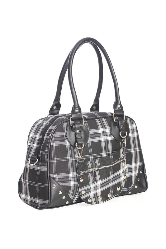Banned Alternative WARREN PLAID HANDBAG