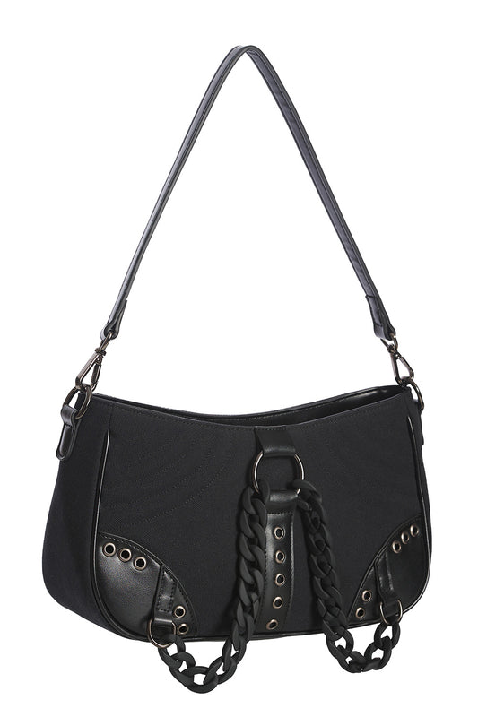Banned Alternative EARTHWORM CHAIN HANDBAG