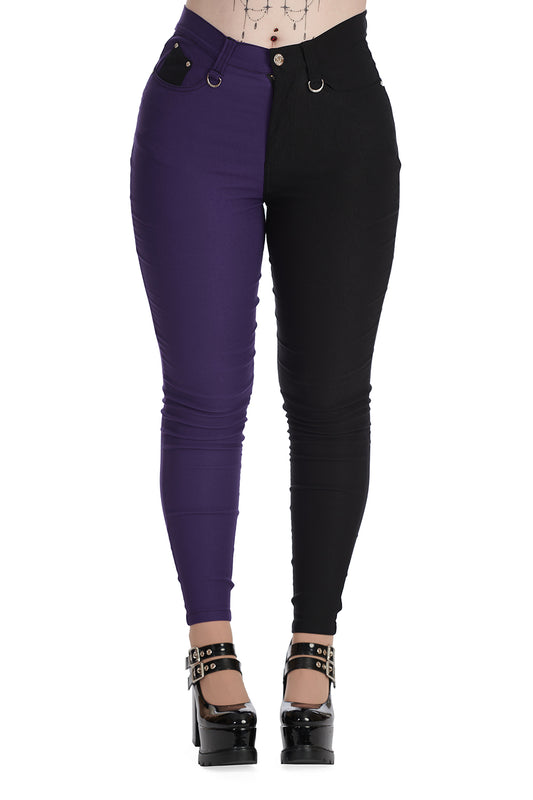 Banned Alternative BAILEY HALF AND HALF TROUSERS