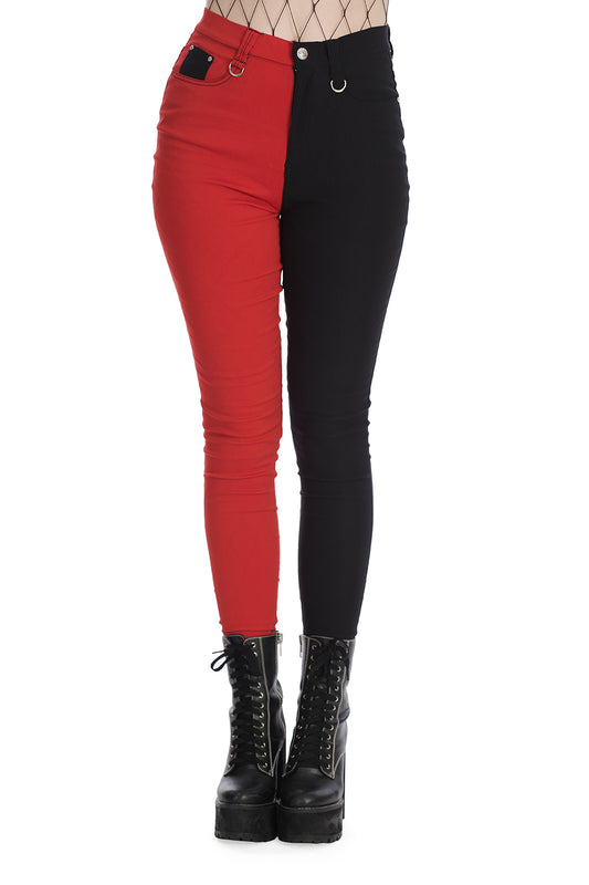 Banned Alternative BAILEY HALF AND HALF TROUSERS
