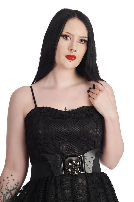 Banned Alternative STORM SKULL BELT
