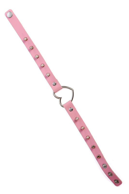 Banned Alternative Pink Saki Heart Chocker