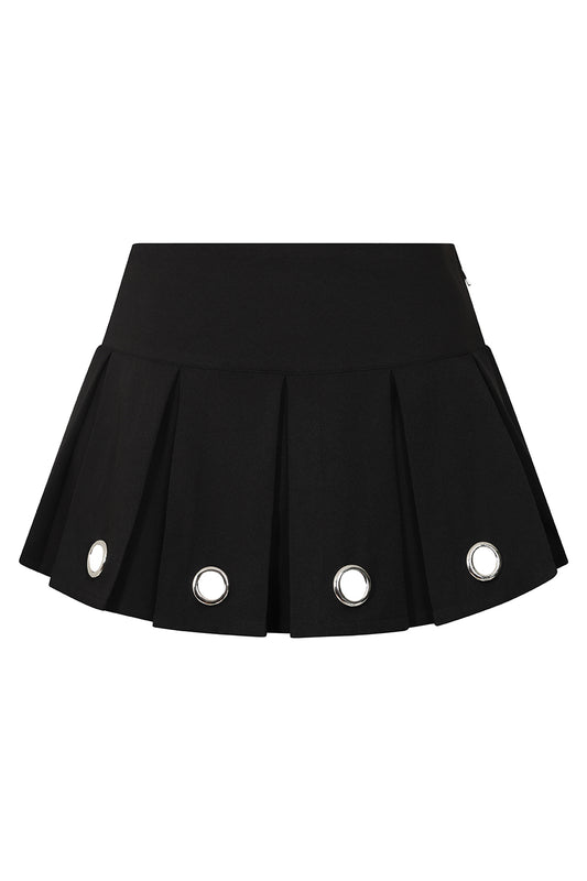 Banned Alternative Black Phoenix Skirt