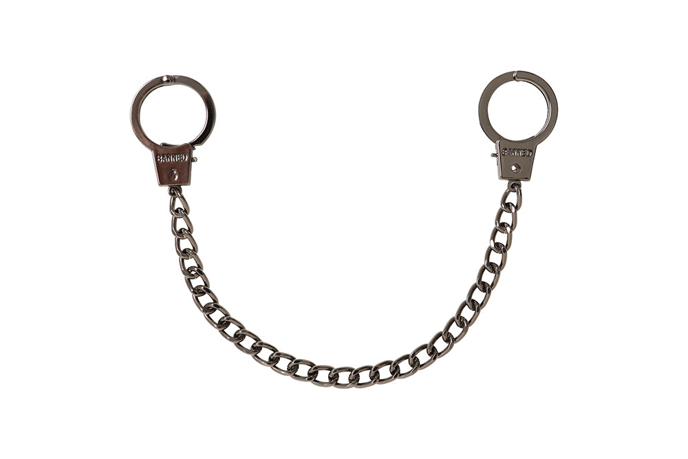 Banned Alternative CHAINED MINI HANDCUFFS CHARM
