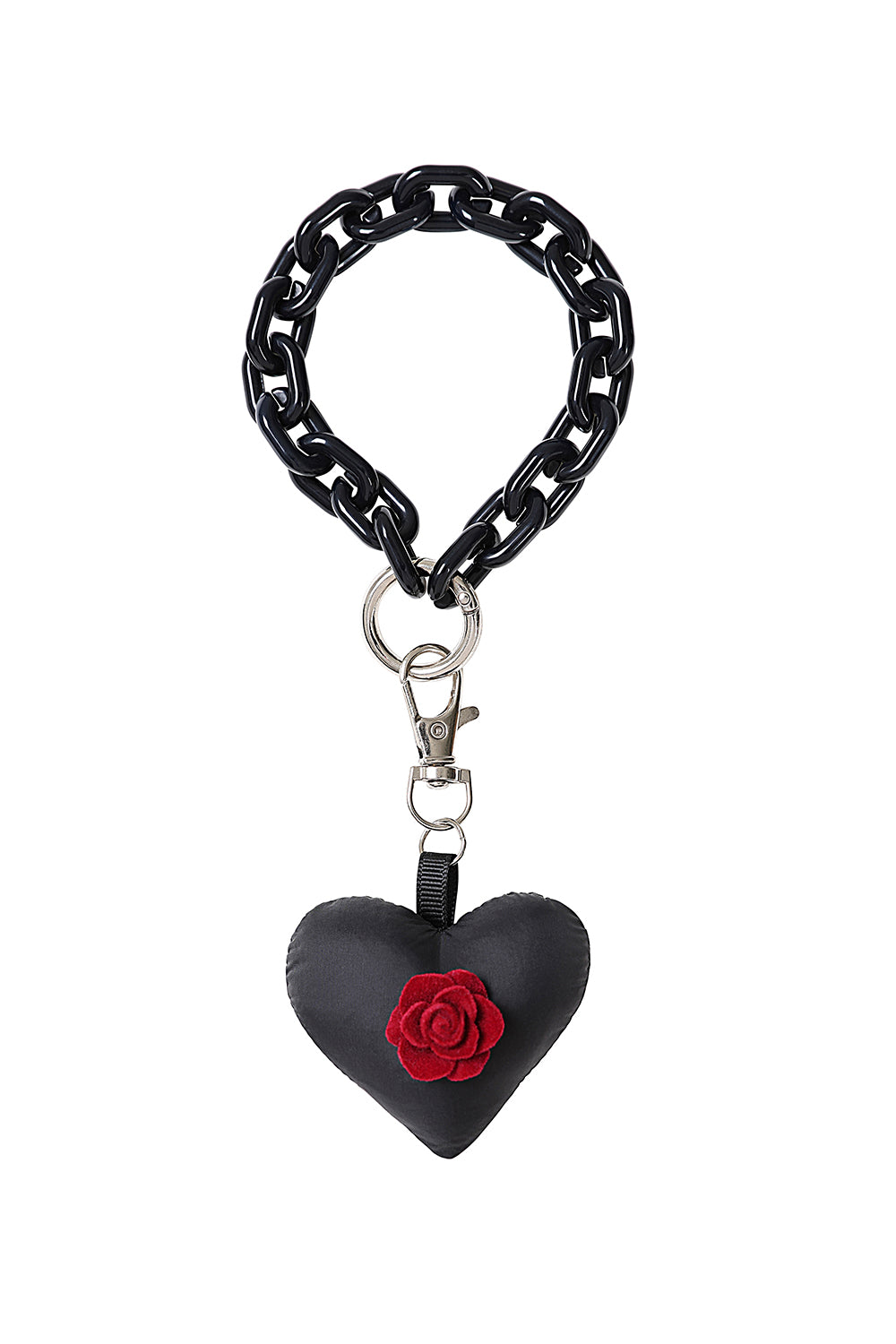 Banned Alternative LOST HEART & CHAIN KEYRING