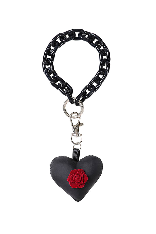 Banned Alternative LOST HEART & CHAIN KEYRING
