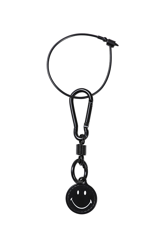 Banned Alternative HAPPY VIBE SMILEY KEYCHAIN