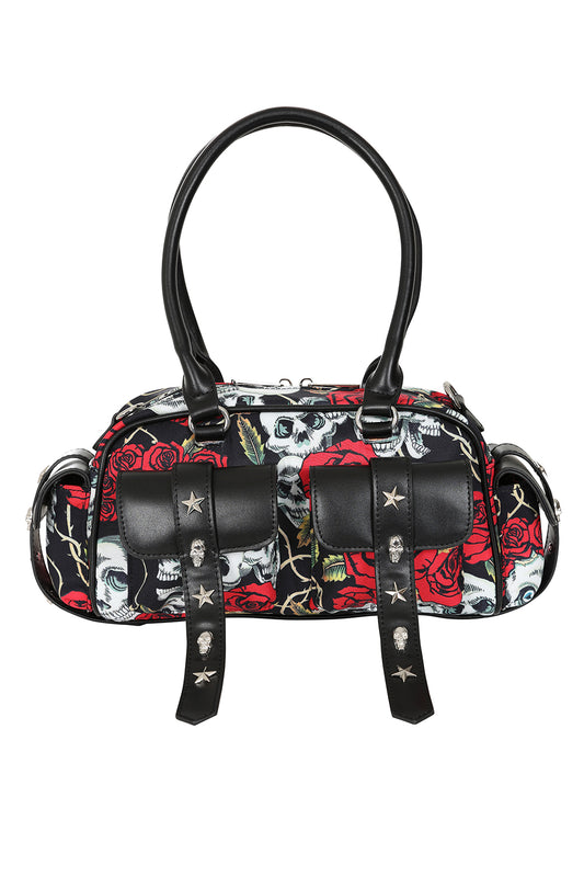 Banned Alternative Wicked Roses Handbag