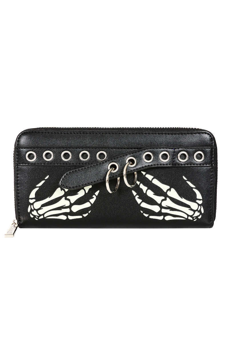 Banned Alternative Black Bonegrip Wallet