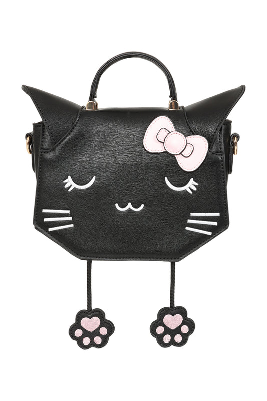 Banned Alternative Black Meowgical Dreams Handbag