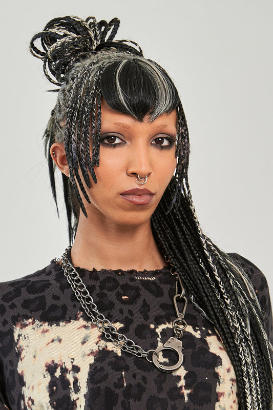 Banned Alternative Antic Silver Ironclad Chain