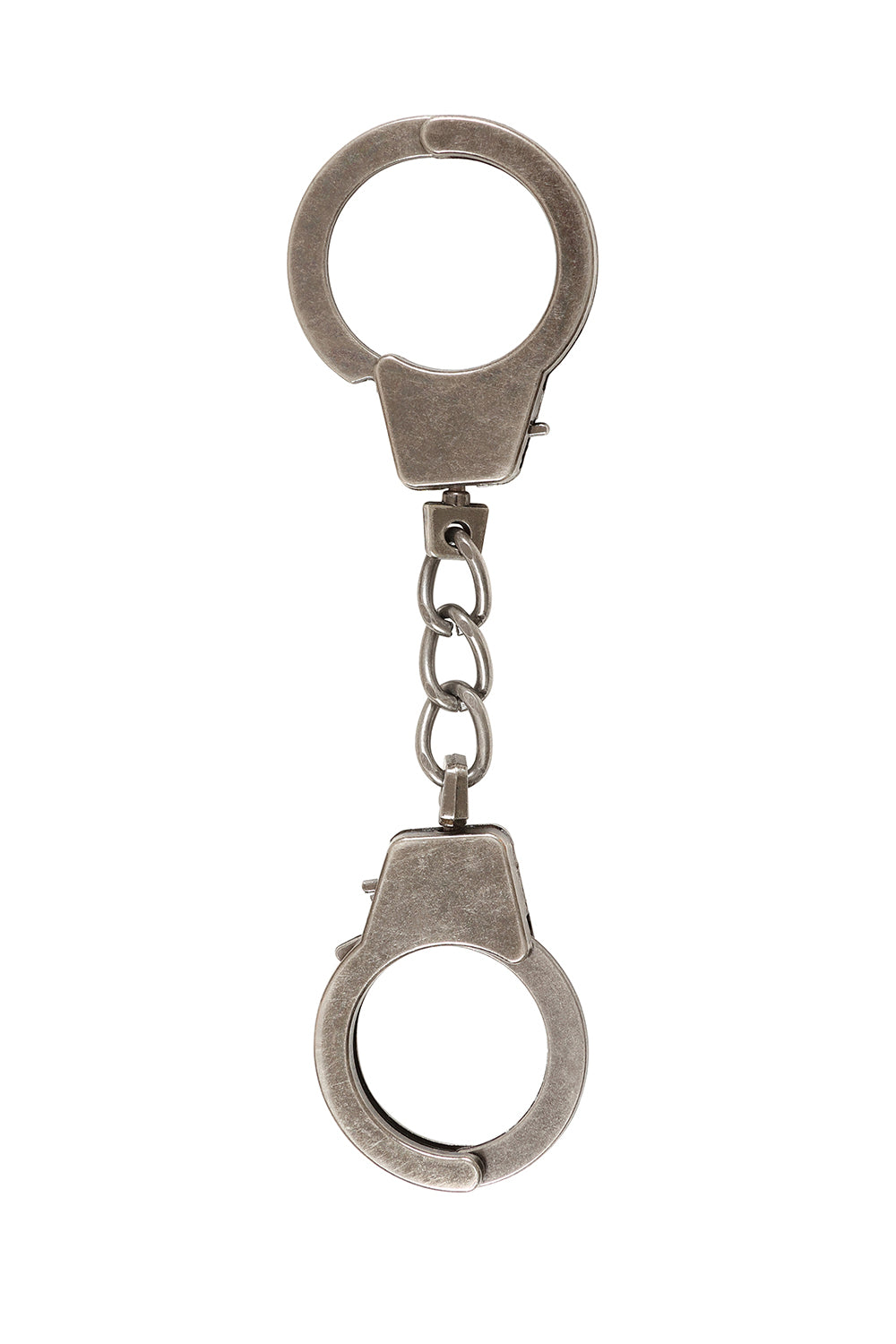 Banned Alternative Antic Silver Lockdown Bag Charm