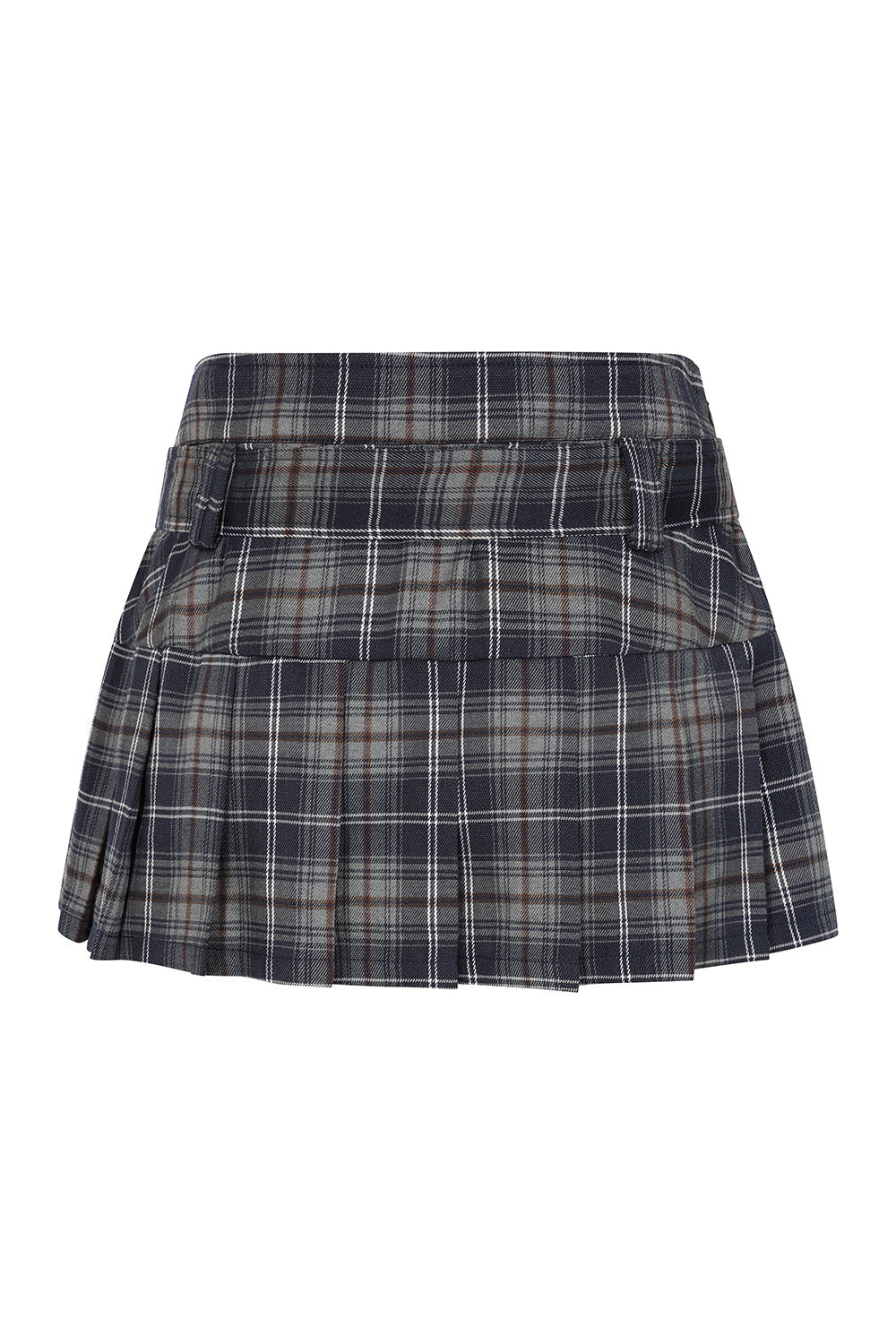 Banned Alternative Grey Just A Girl Mini Skirt