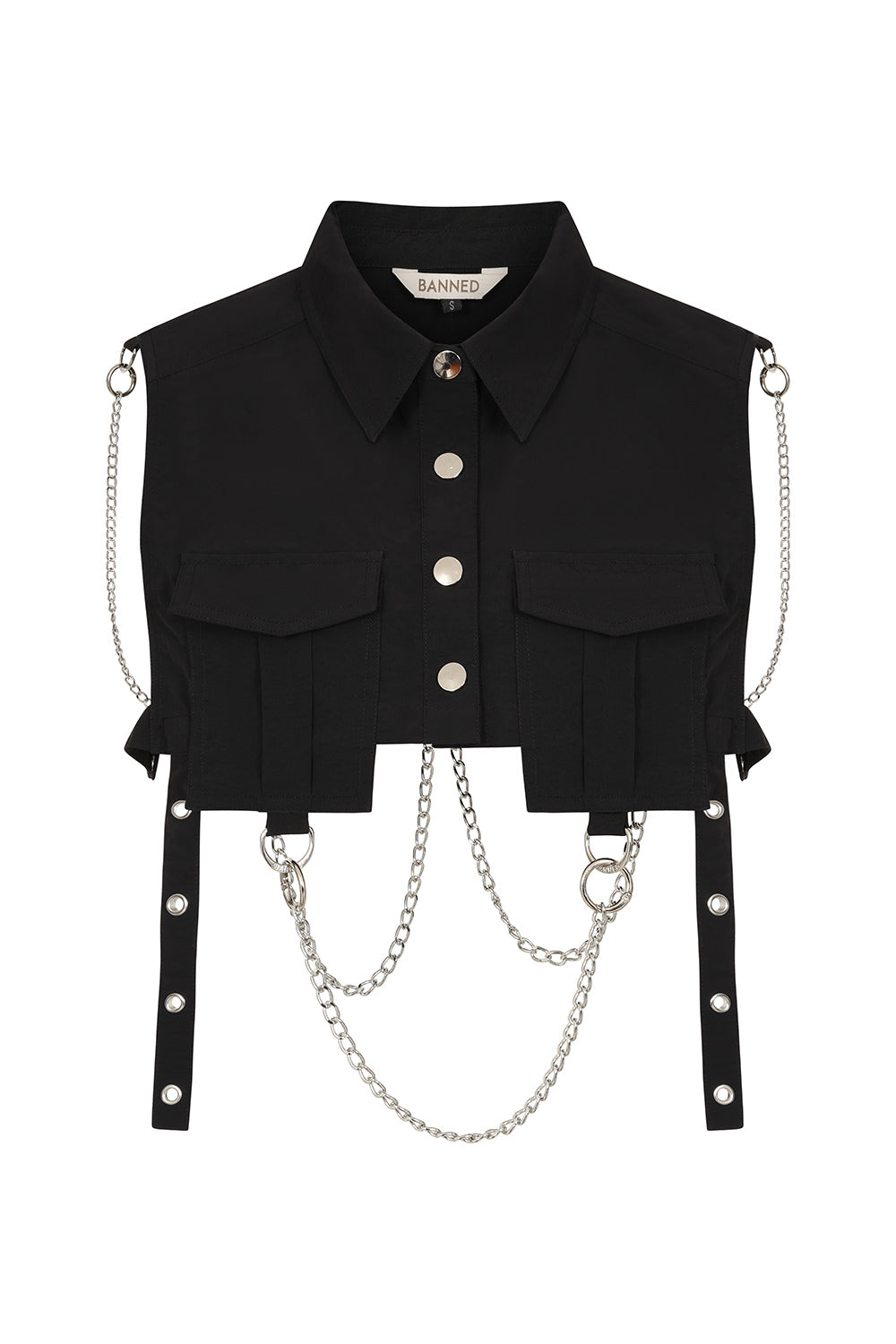 Banned Alternative Black Chains And Chaos Top