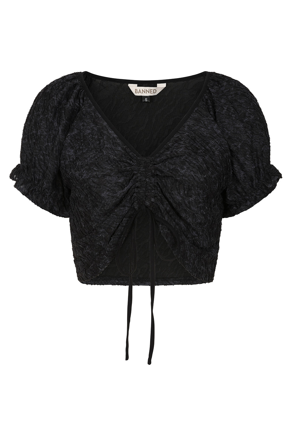 Banned Alternative Black Dark Fairy Top