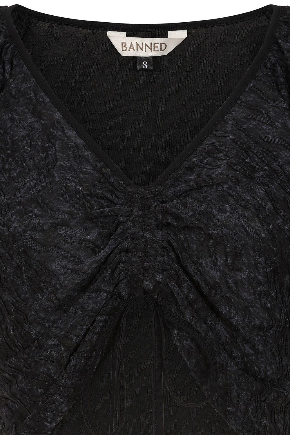 Banned Alternative Black Dark Fairy Top