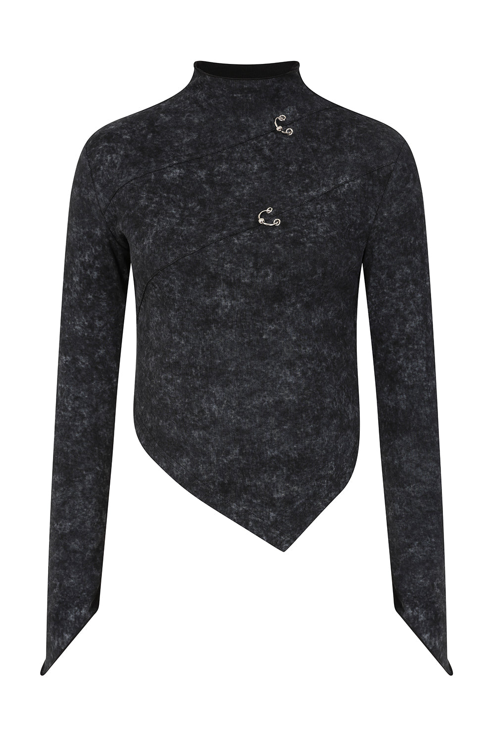 Banned Alternative Black Pierce Protocol Top