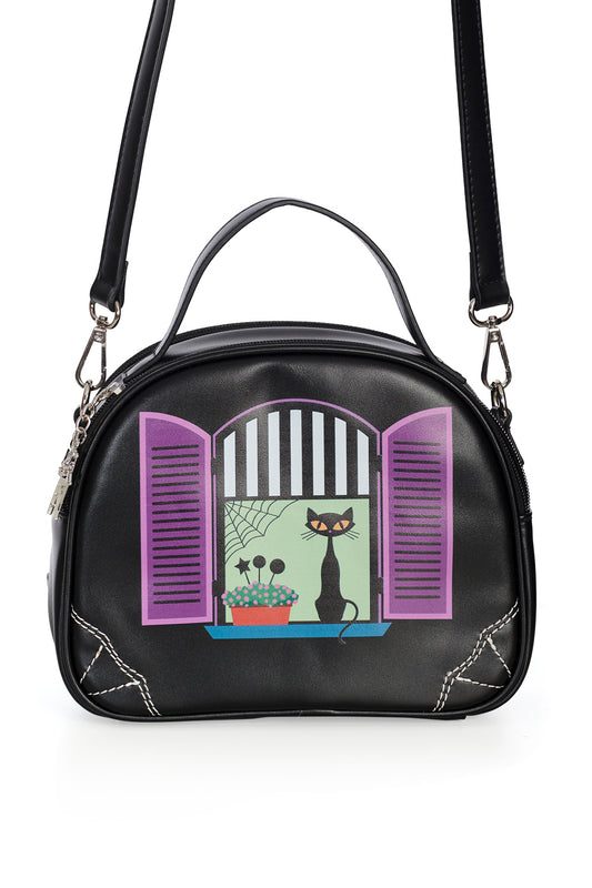 Banned Alternative WINDOW CAT SHOULDER BAG