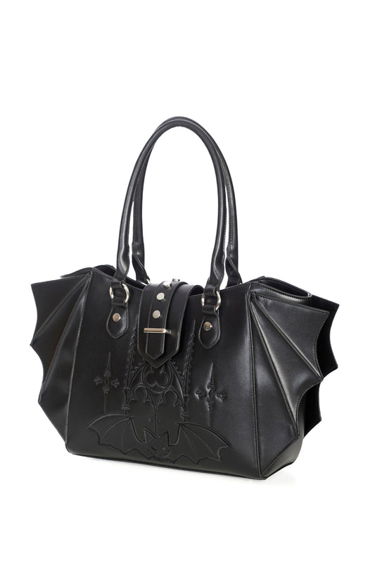 Banned Alternative GOTHIC BAT TOTE BAG
