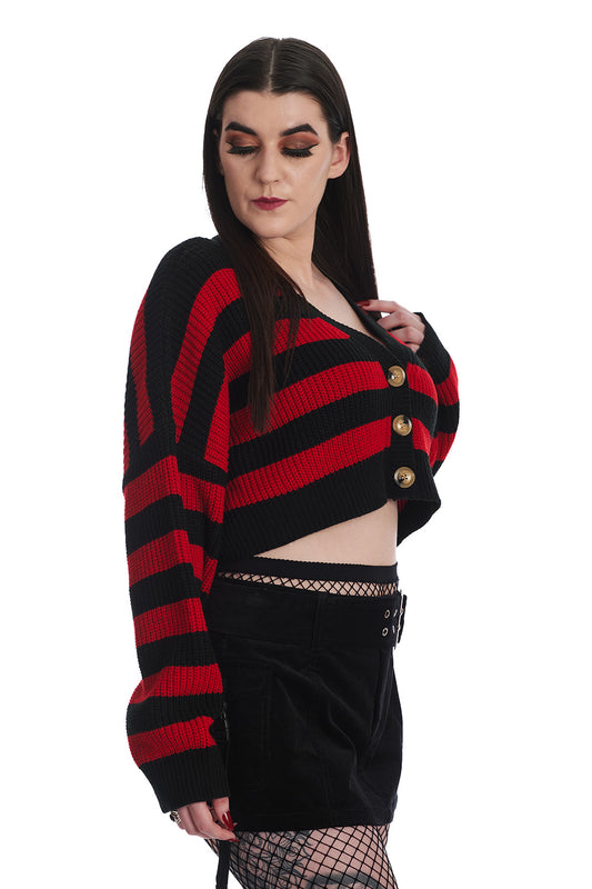 Banned Alternative NAENIA CROP CARDIGAN