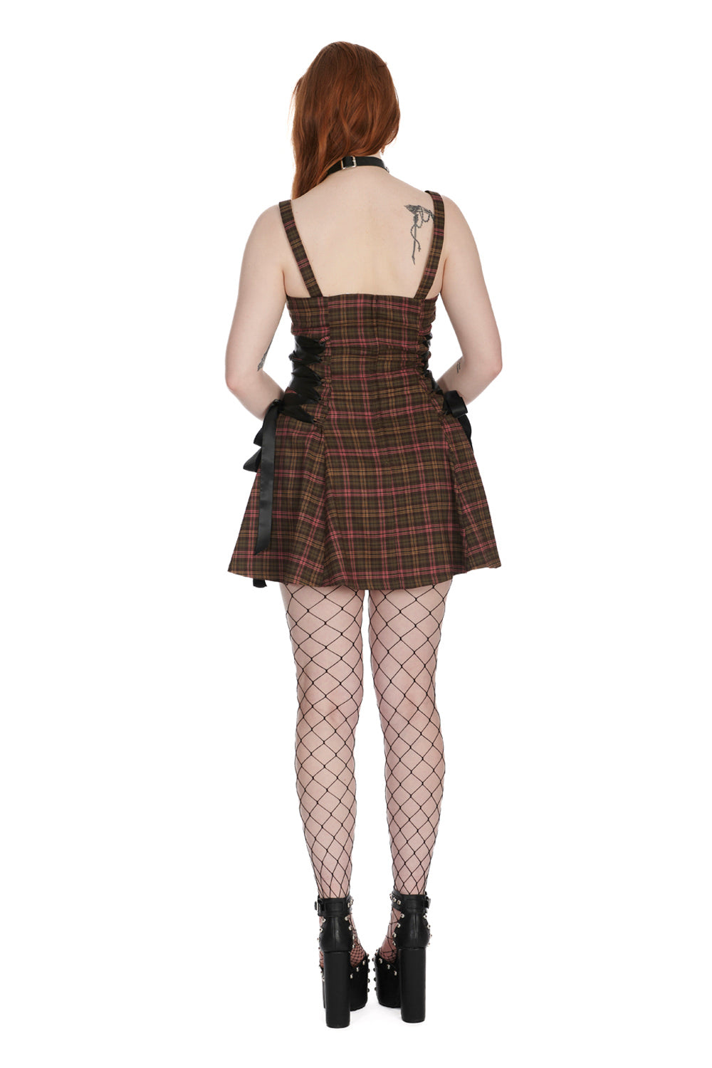 Banned Alternative KLONDIKE LACE UP DRESS