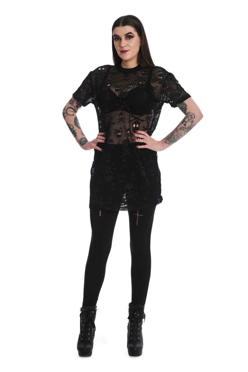 Banned Alternative KEIKO NET DRESS