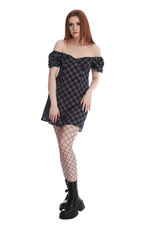 Banned Alternative JULIET PLAID DRESS