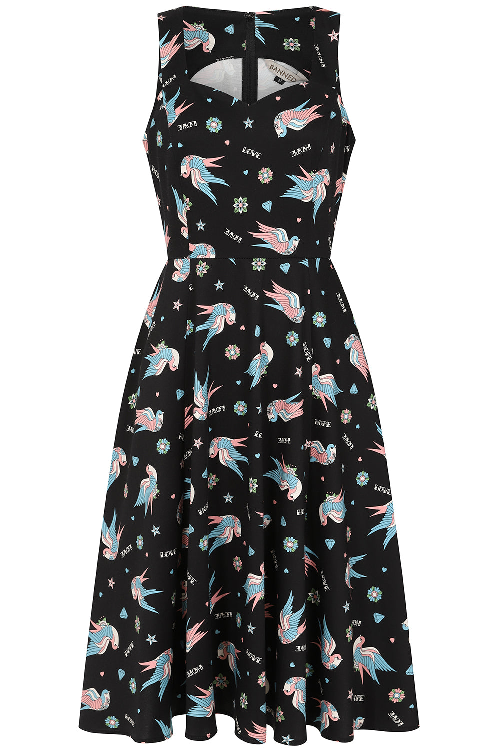 banned alternative Banned Alternative MARILOU SWALLOWS DRESS