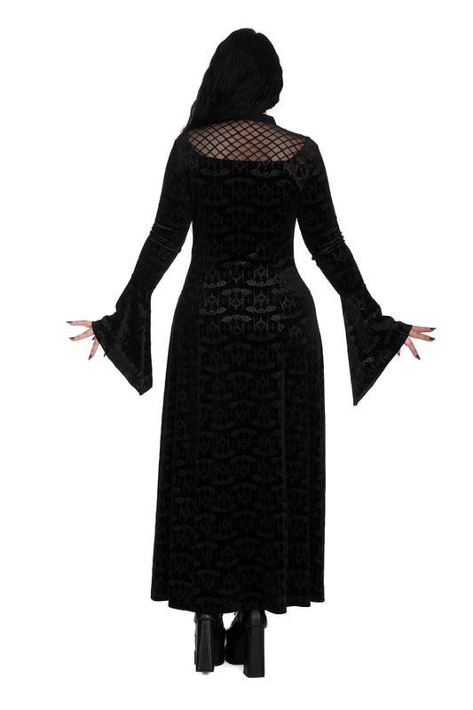 Banned Alternative HEX GOTHIC BAT DRESS