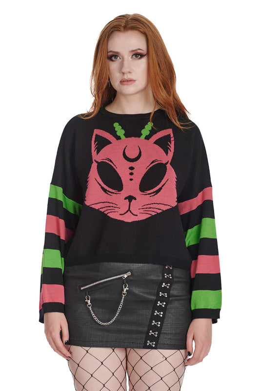 Banned Alternative ALIEN PINK SPACE JUMPER