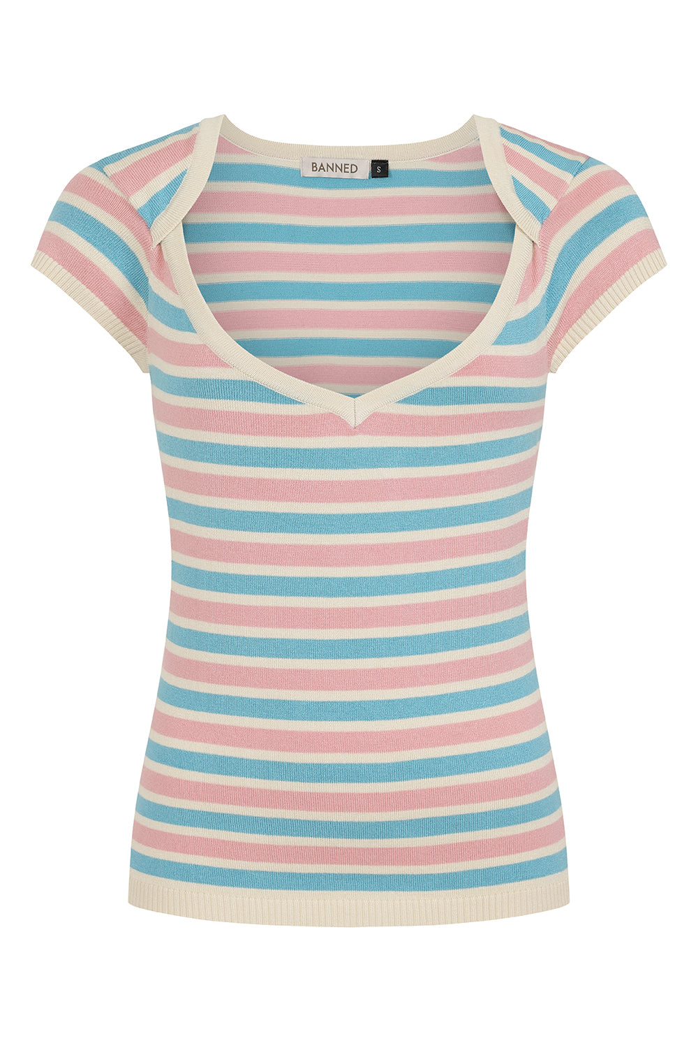 banned alternative Banned Alternative VIVIAN STRIPED JUMPER