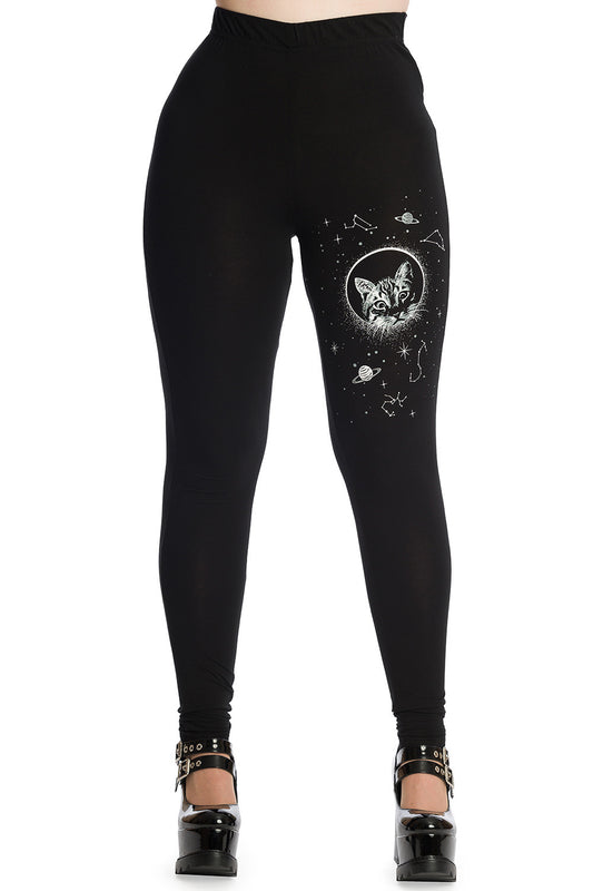 Banned Alternative SPACE CAT LEGGINGS