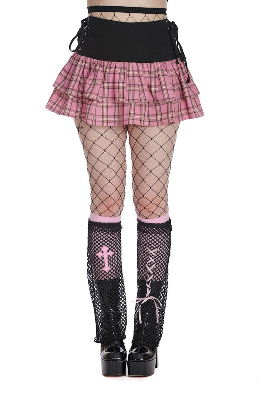Banned Alternative KOKORO CHECK SKIRT