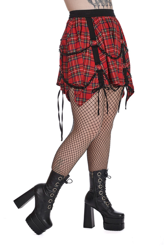 Banned Alternative DIY DISTURBANCE MINI SKIRT