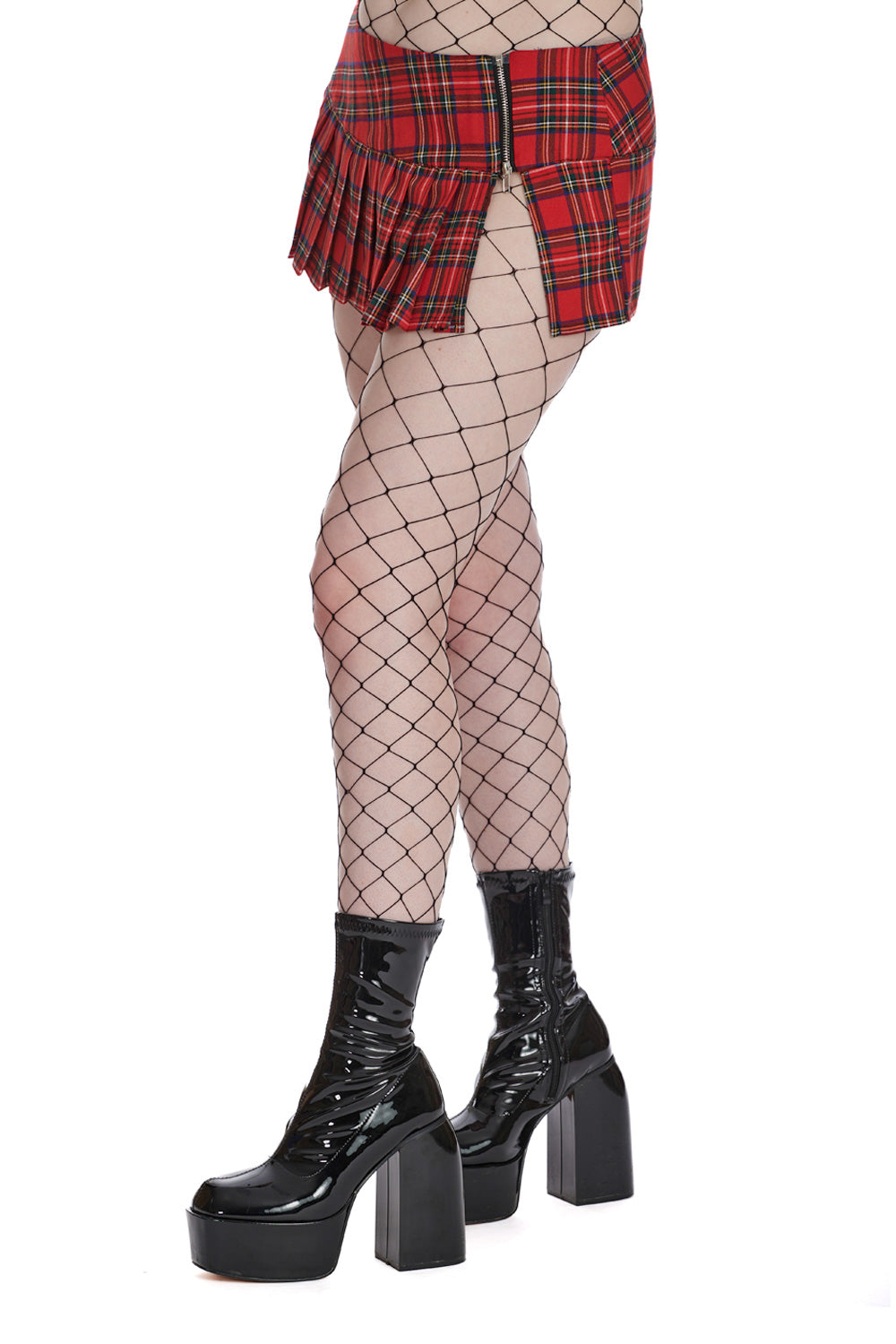 Banned Alternative RAW REBELLION MINI SKIRT