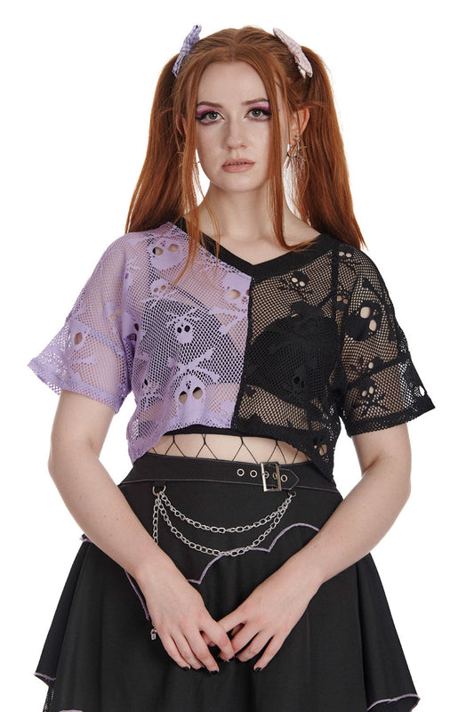 Banned Alternative SORA HALF & HALF TOP