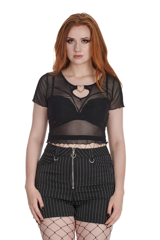 Banned Alternative MOODY MELODYMESH TOP