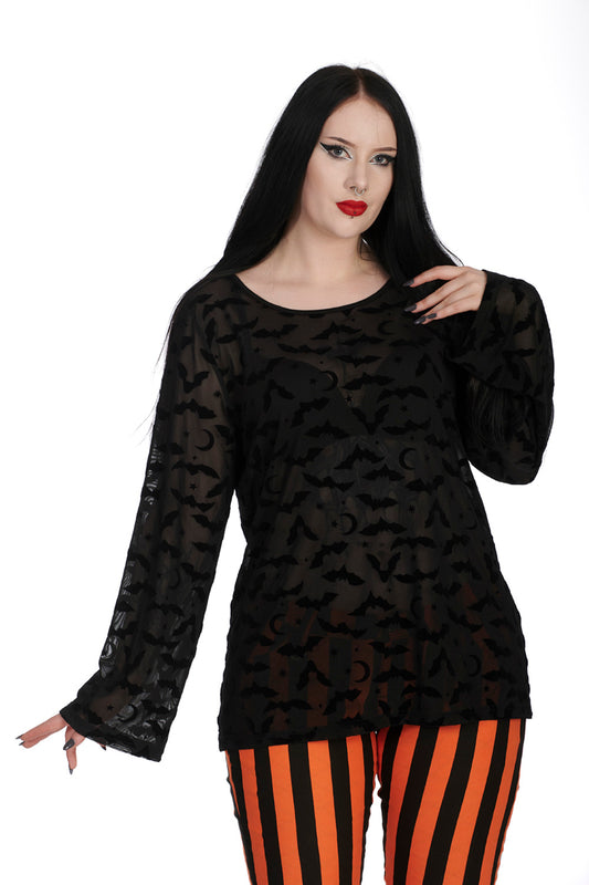 Banned Alternative TEMPTRESS BAT TOP