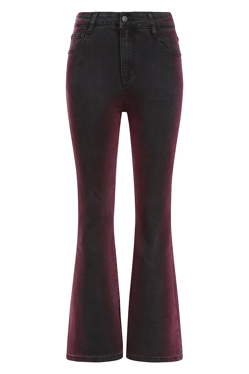 banned alternative Banned Alternative Leora Flare Trousers