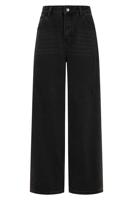 Banned Alternative Chione trousers with wide leg cut