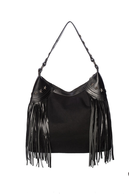 Banned Alternative Tempest Fringe HandBag