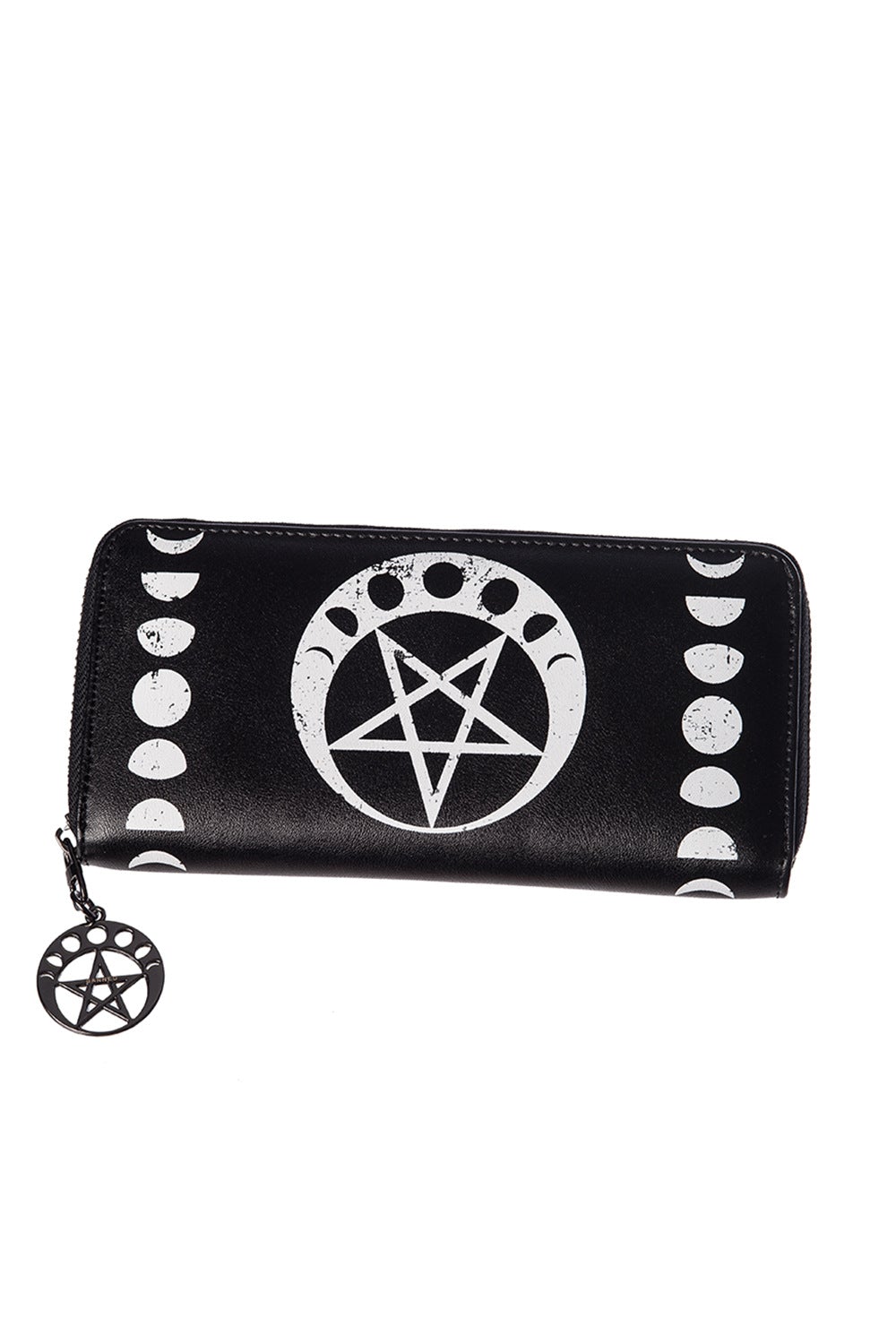 Banned Alternative Black Tanith Moon Phase Wallet