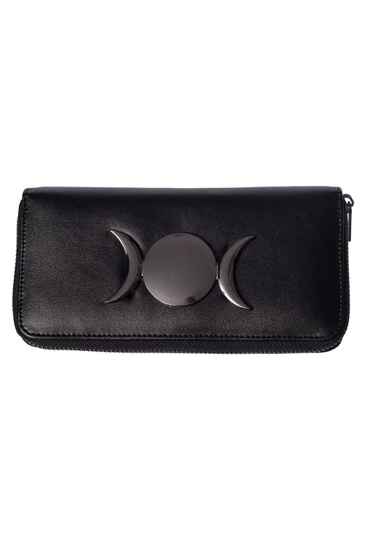 Banned Alternative VIDONIA TRIPLE MOON WALLET