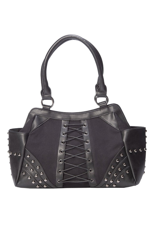 Banned Alternative Black Annabel Lee Trapeze Bag