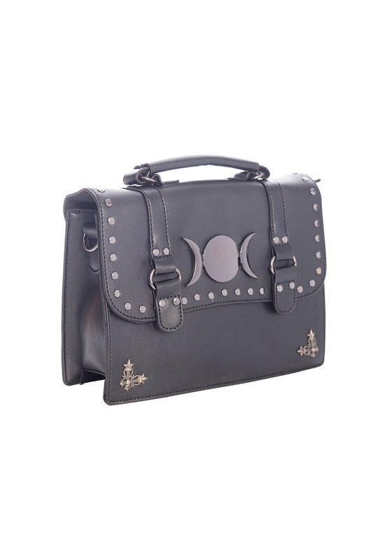 Banned Alternative Magic Moon Cross Body Satchel Bag