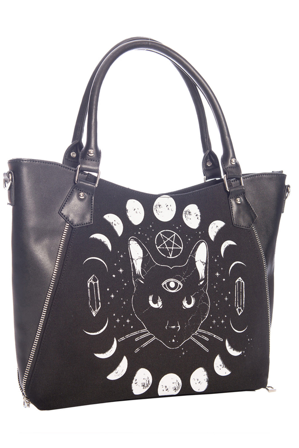 banned alternative Banned Alternative PENTACLE COVEN TOTE BAG